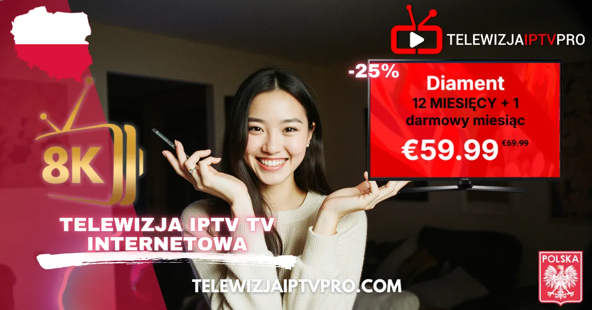 Telewizja IPTV TV: Najlepsi dostawcy IPTV dla polskich, norweskich, angielskich i niemieckich kanałów w 2025