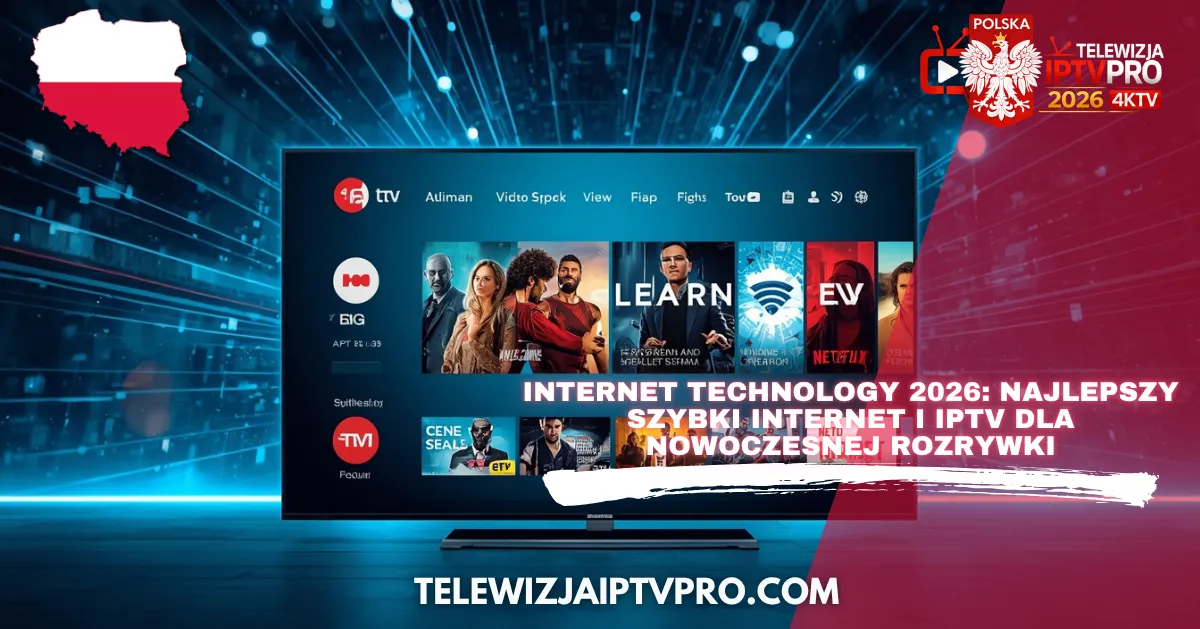 Internet Technology 2026: Najlepszy szybki internet i IPTV dla nowoczesnej rozrywki